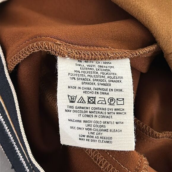 Anthropologie Faux Suede Leggings Size 26 - Picture 12 of 12